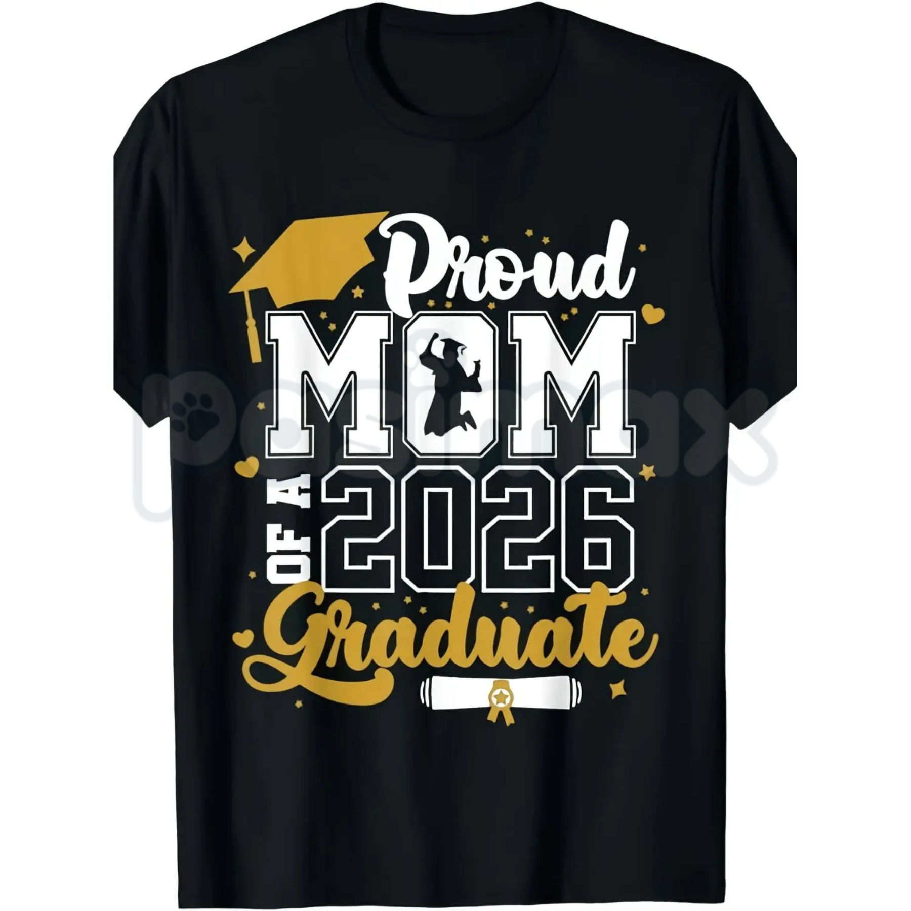 "Proud Mom" Class of 2026 Senior Shirt