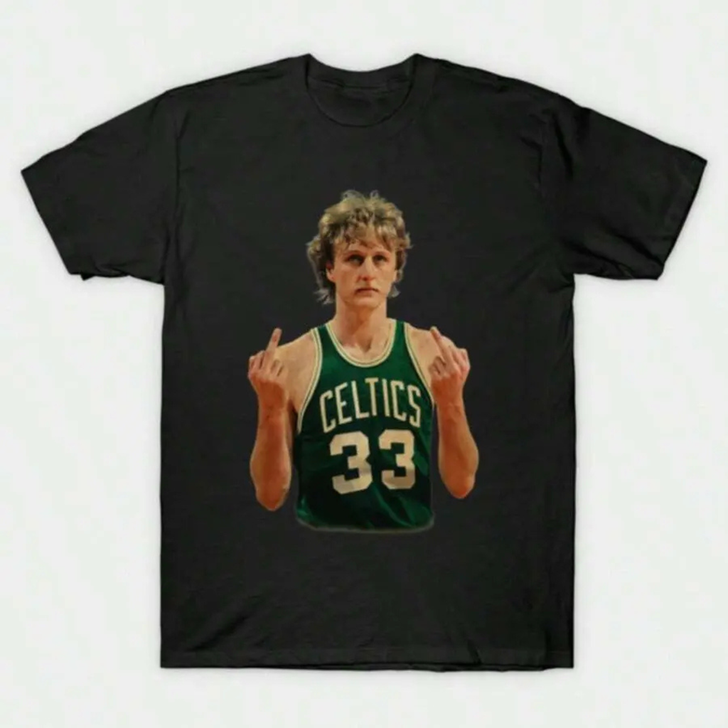 Larry Bird Retro 90s Graphic T-Shirt