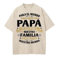 Spanish "Eres Mi Mundo" Dad T-Shirt