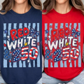 250th Anniversary USA Shirt – Red, White & 250 Patriotic Tee