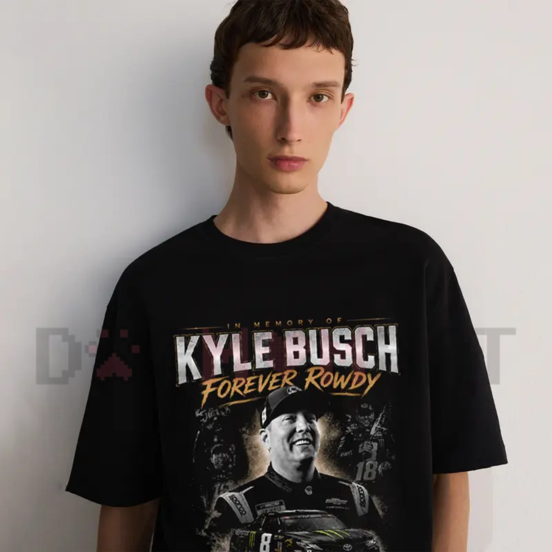 Kyle Busch "FOREVER ROWDY" Graphic T-Shirt