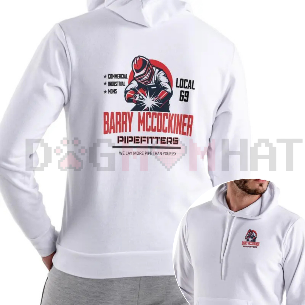 Barry McCockiner Pipefitters Local 69 Hoodie