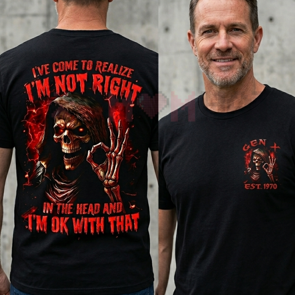 Chaosmoda Generation X Skull Graphic Tee