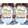 Mom of a 2026 Graduate T-Shirt – Graduation Cap Graphic Tee