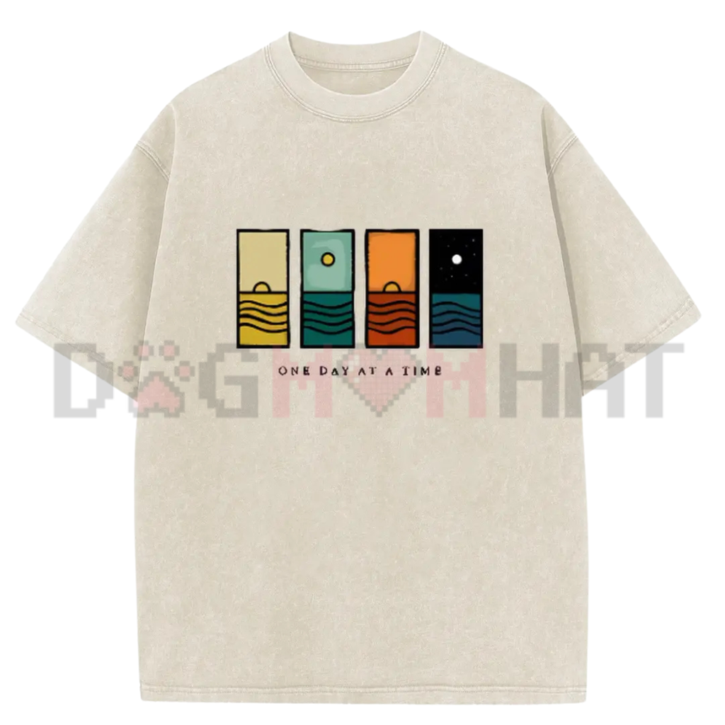 Holafish "One Day At A Time" Graphic T-Shirt
