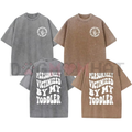 Double-Sided "Under Caffeinated & Over Stimulated" T-Shirt