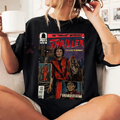 "King of Pop" Comic Book T-Shirt – Vintage Thriller Retro Tee
