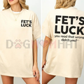 The "Fet's Luck" Witty Wordplay Tee