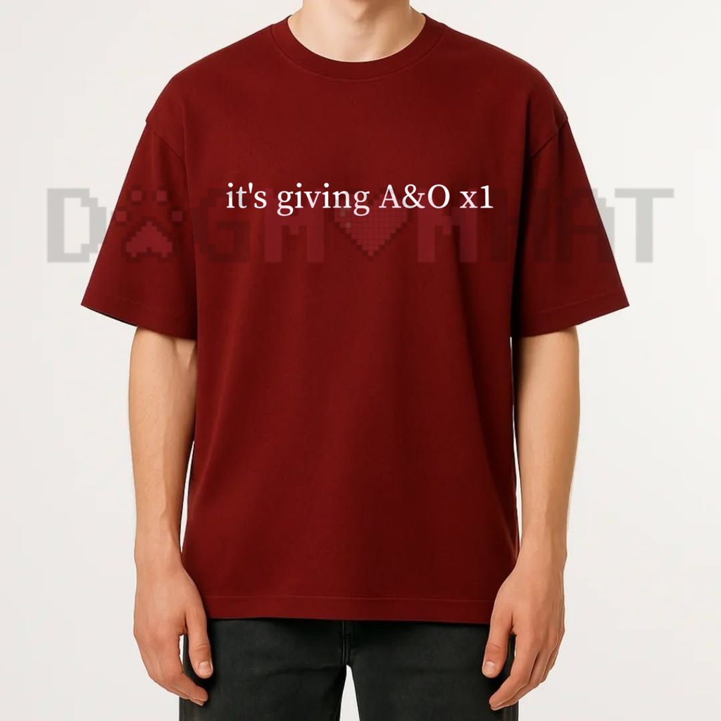 "It’s Giving A&O x1" T-Shirt – Funny Sarcastic Nurse Shirt
