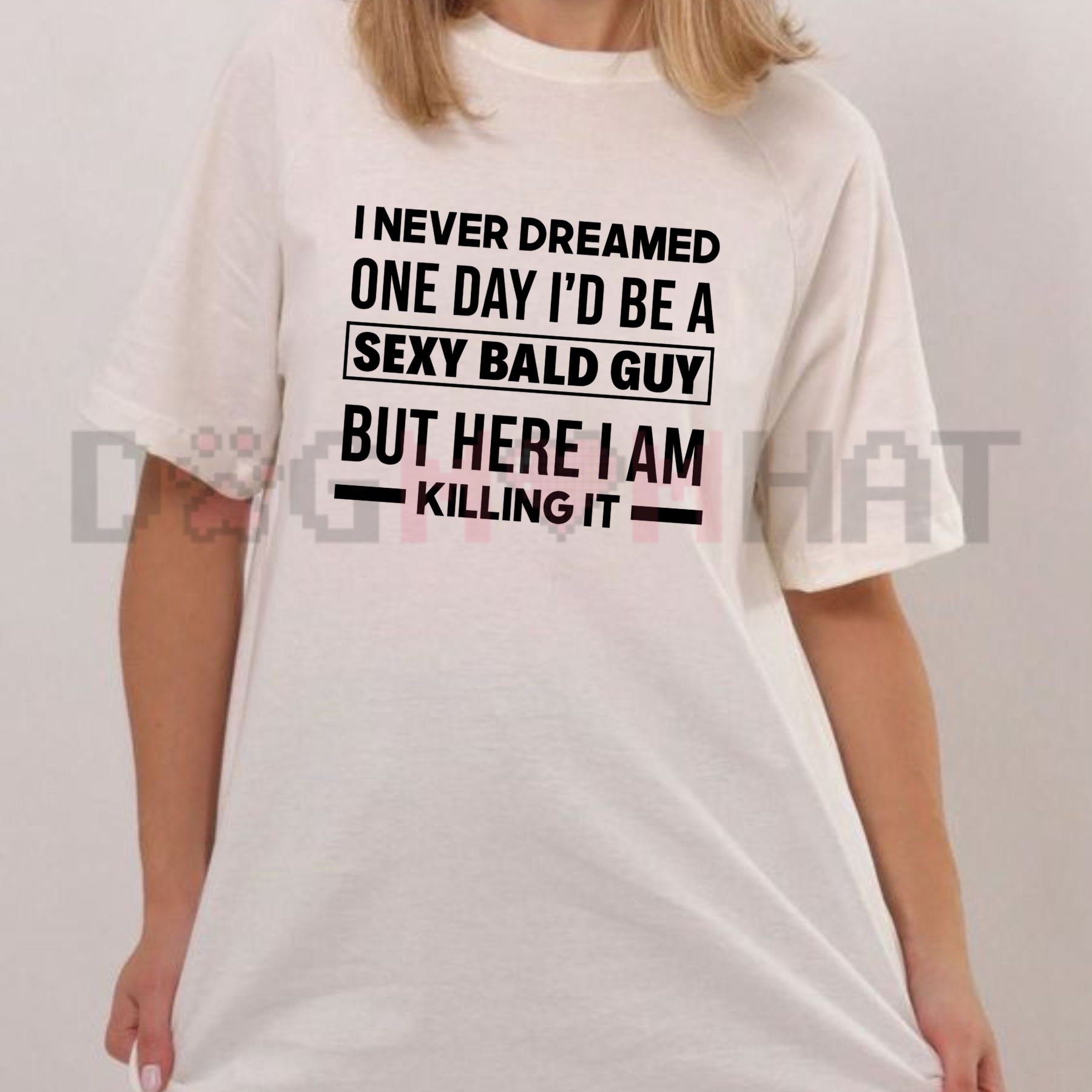 "Sexy Bald Guy" Funny T-Shirt