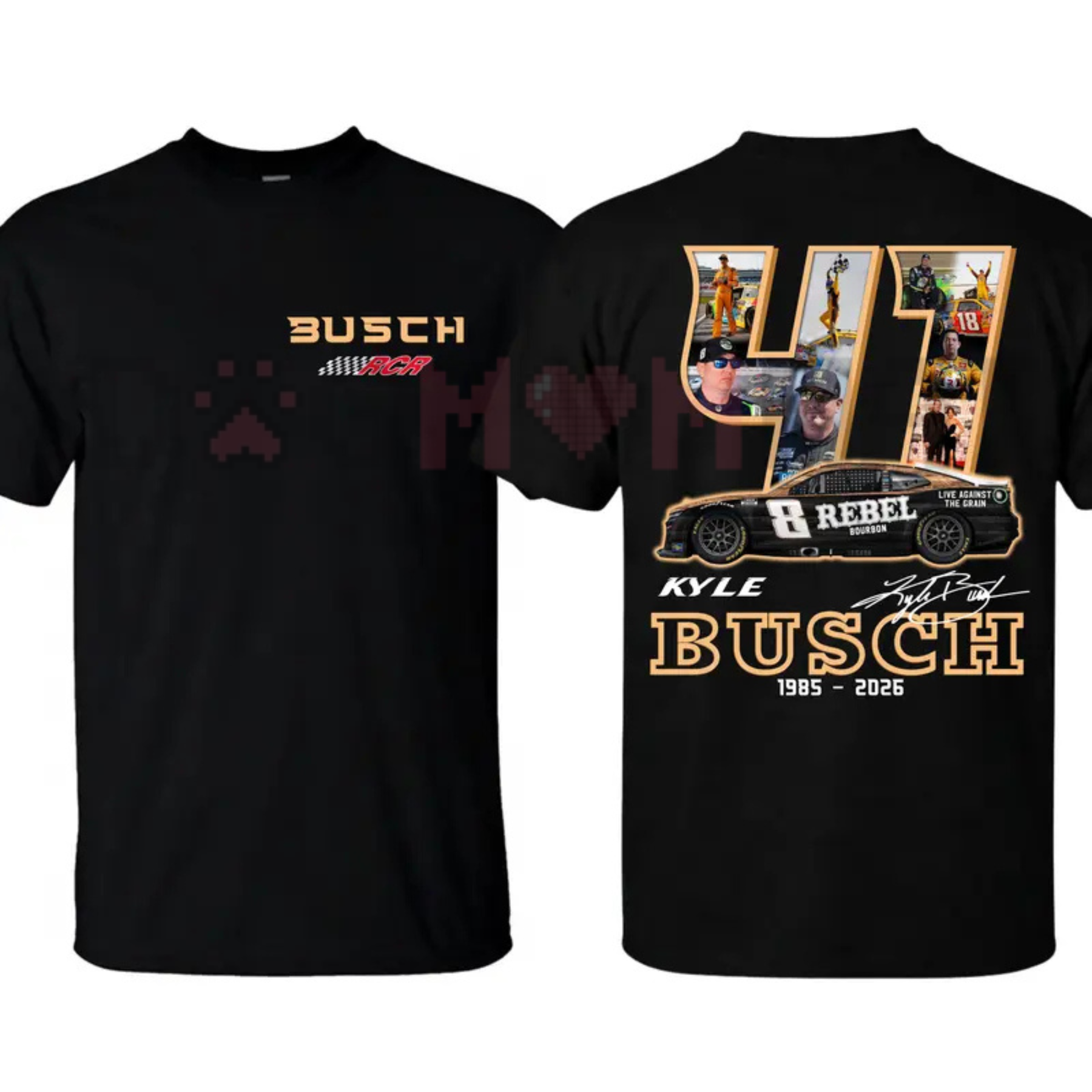 "Rowdy Forever" Stock Car Racing Tribute T-Shirt