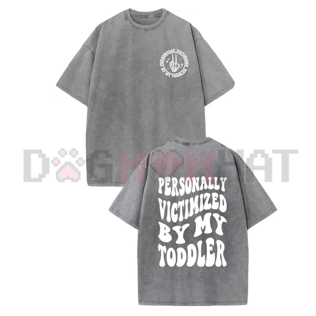 Double-Sided "Under Caffeinated & Over Stimulated" T-Shirt