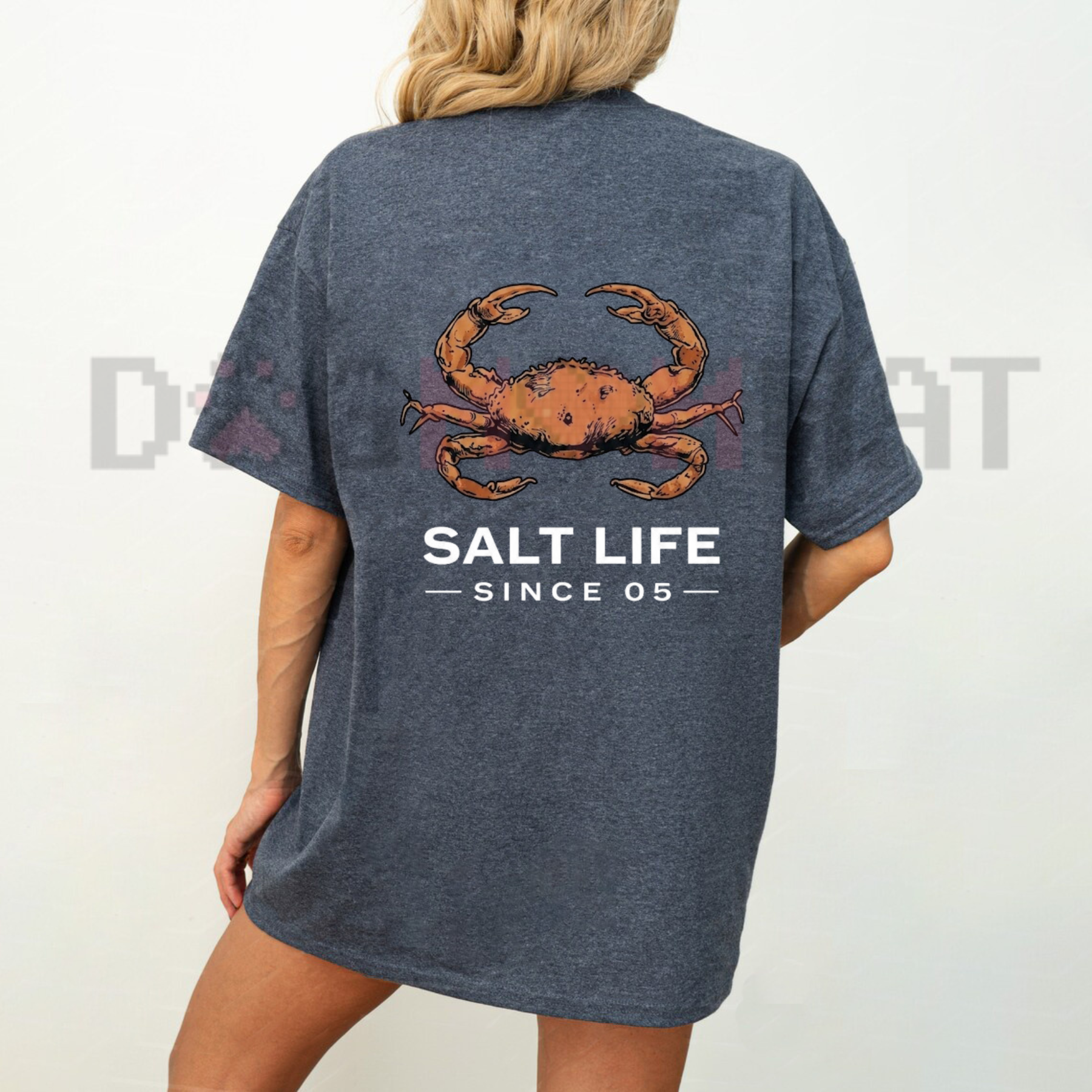 Coastal Vintage Crab Maritime T-Shirt