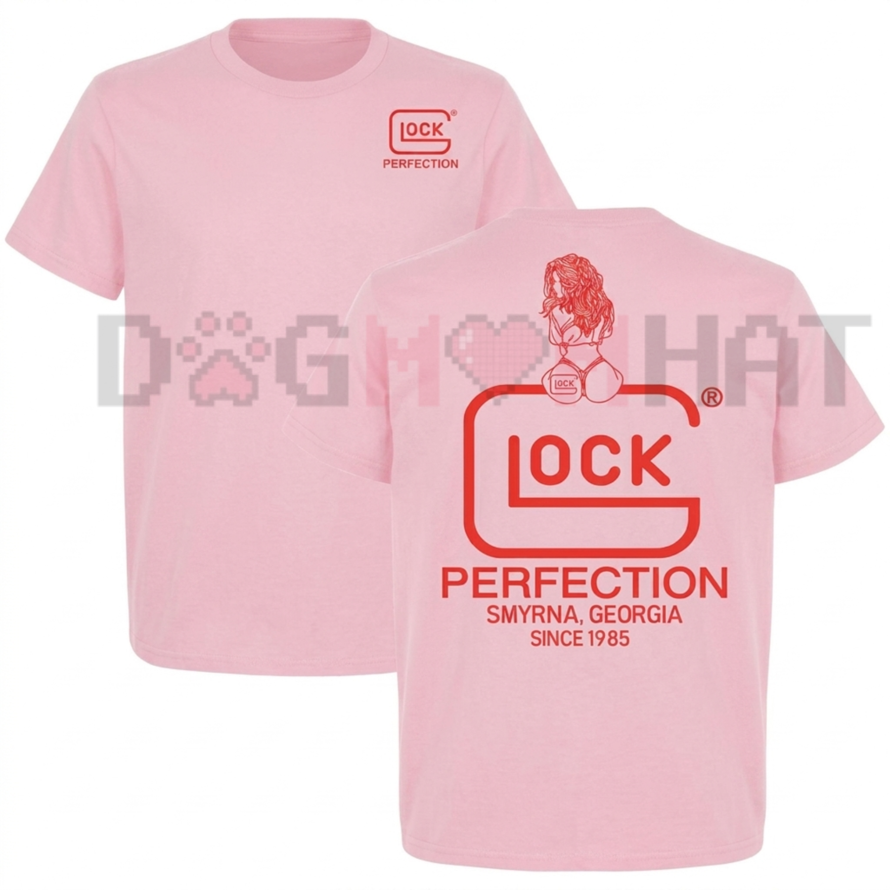TLXT Tactical Pin-Up T-Shirt – Glock Enthusiast Casual Tee