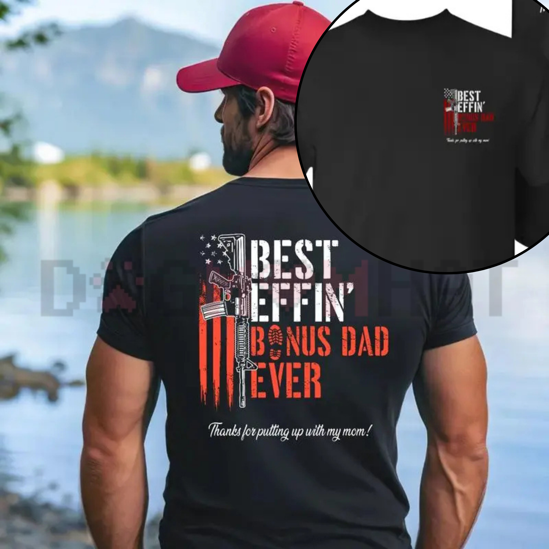 "Best Effin’ Bonus Dad Ever" T-Shirt