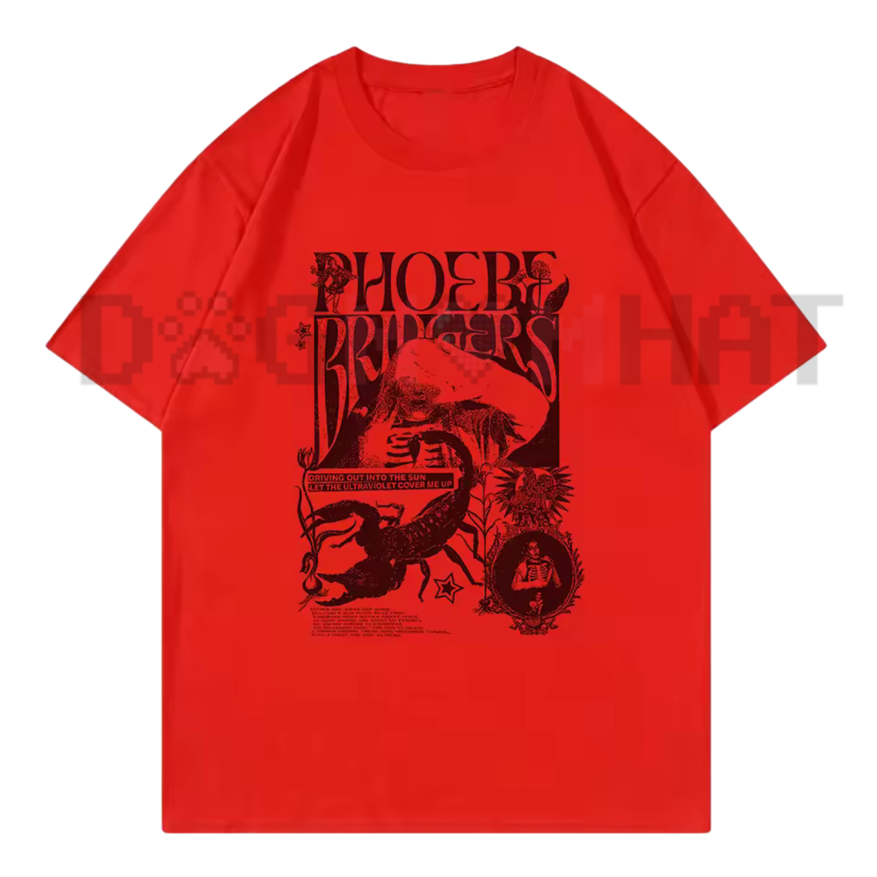 Phoebe Bridgers Indie-Rock Tour Graphic T-Shirt