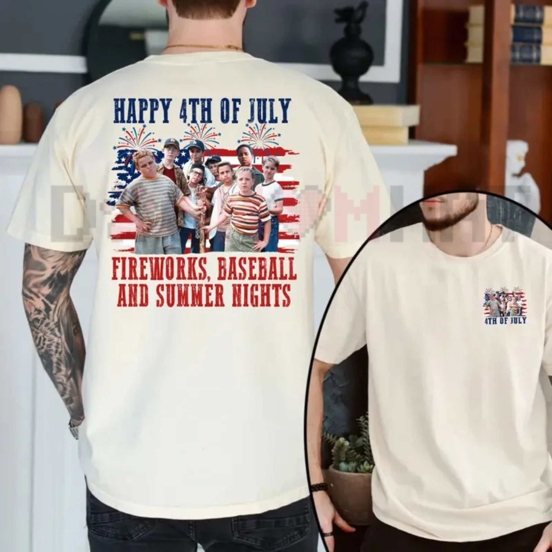 The Sandlot "4th Of July" Baseball Squad T-Shirt