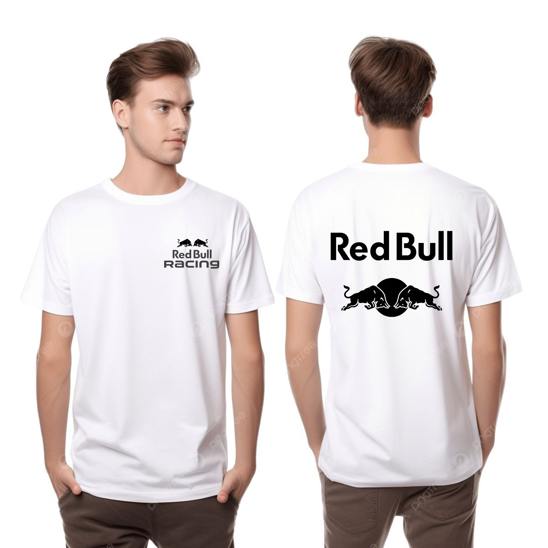 Racing Double-Sided T-Shirt – Starboy Bull Graphic Tee