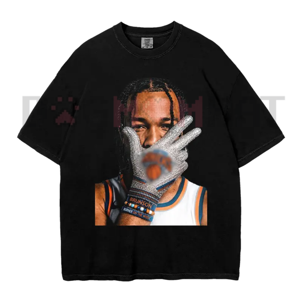 New York Basketball Finals "Three-Point Sign" T-Shirt