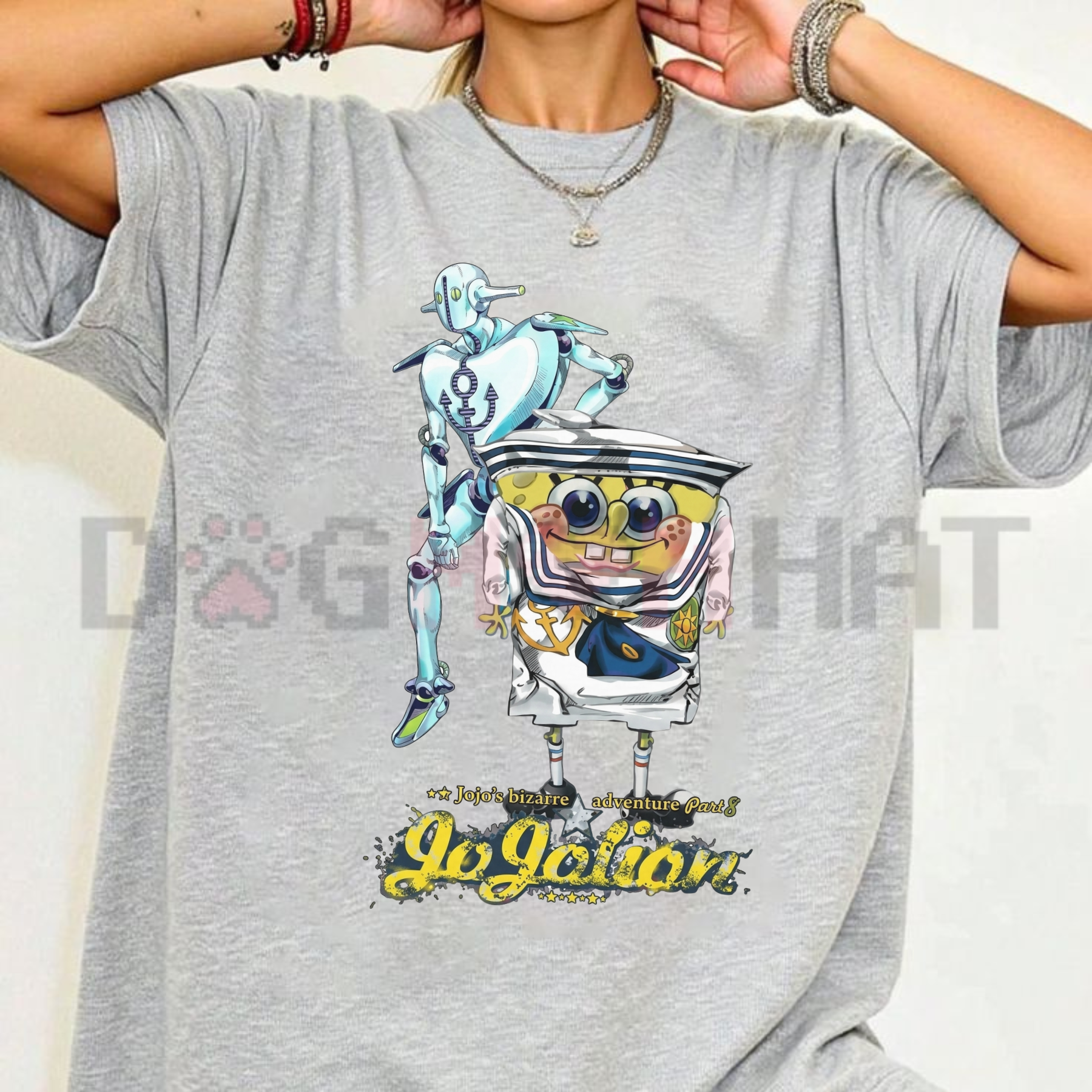 "Wet" JoJo's Bizarre Adventure Graphic Tee