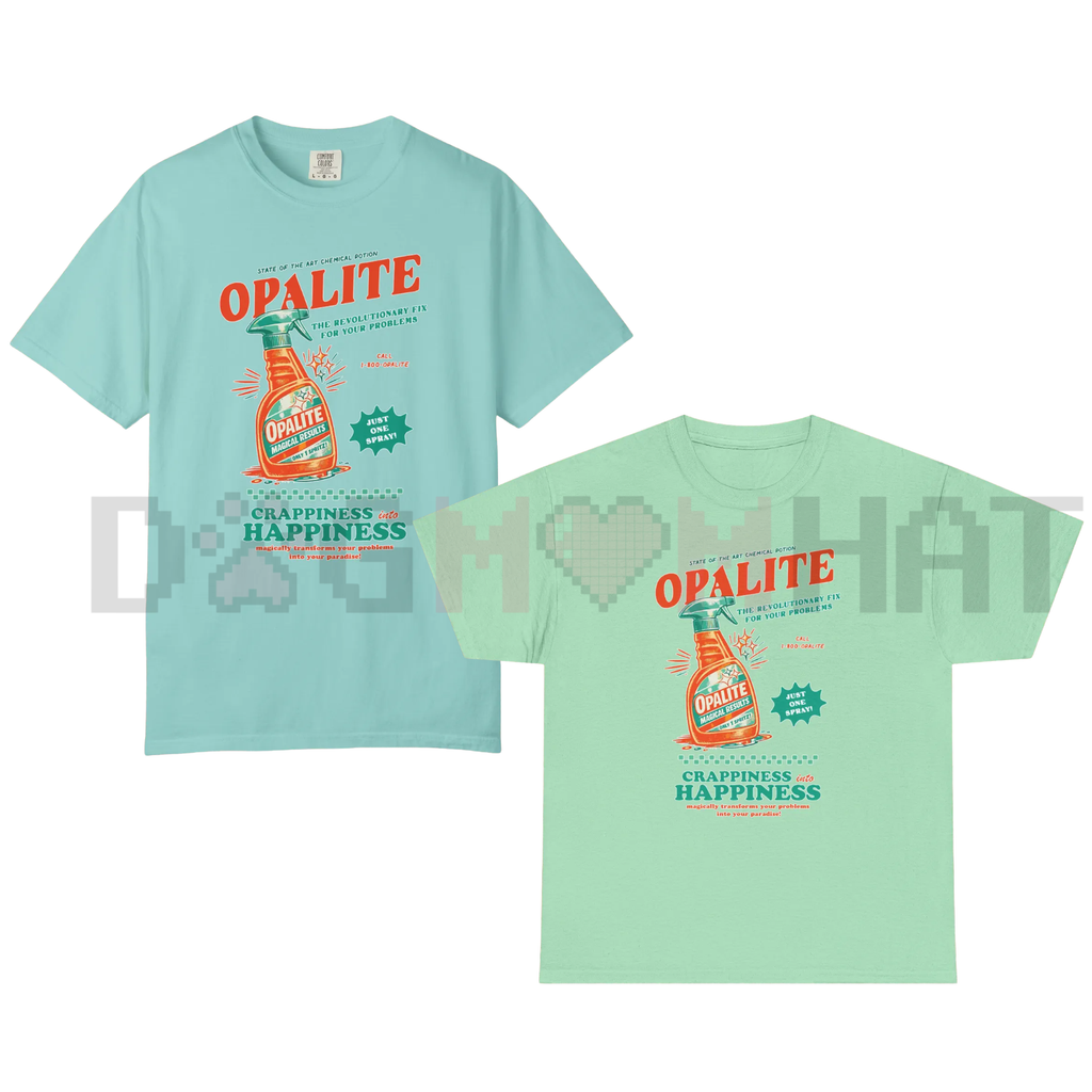 Opalite "Magical Result" Tee – Aesthetic Crystal Healing Shirt