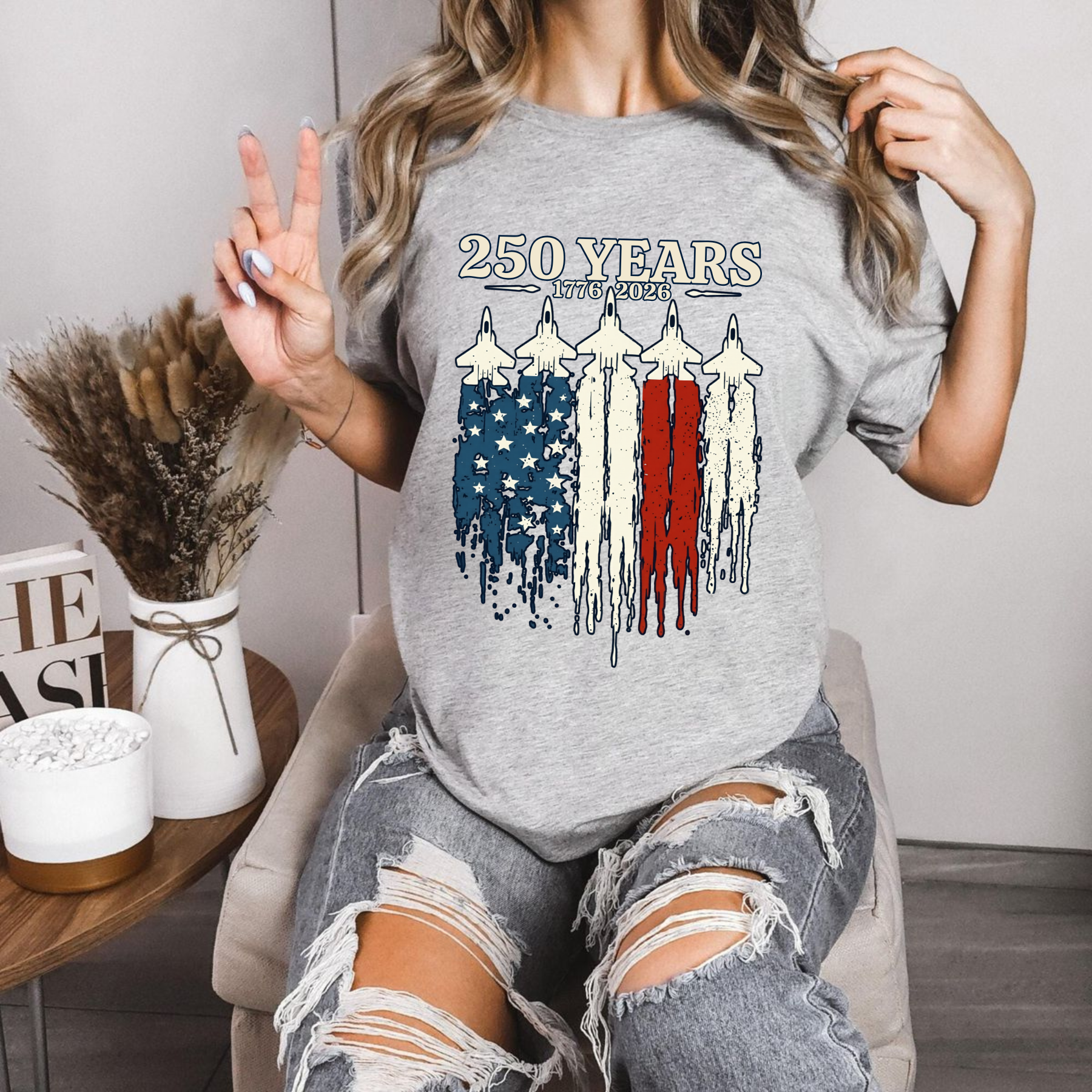 1776–2026 USA 250th Anniversary T-Shirt