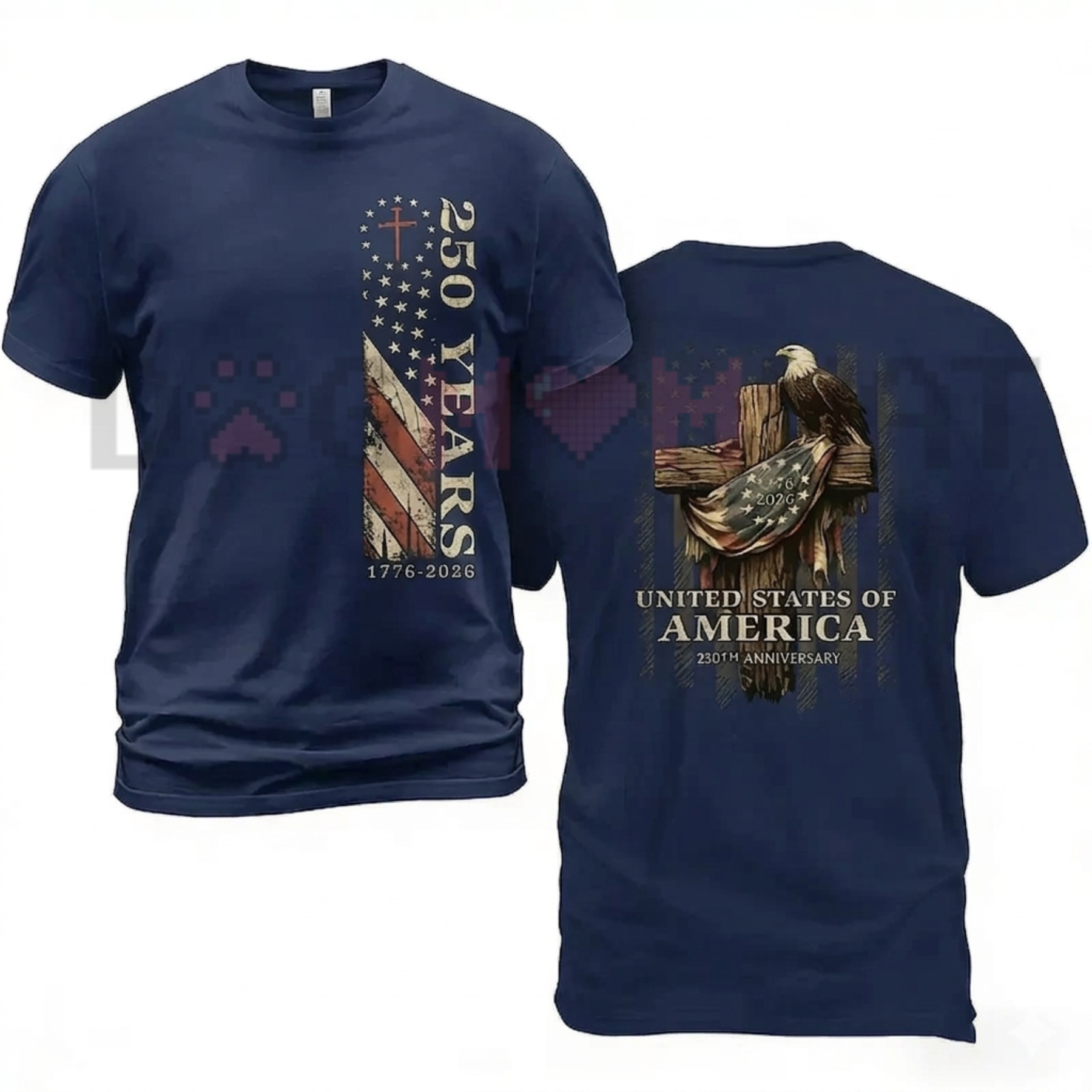 250th Anniversary Commemorative T-Shirt – Patriotic Nautical Tee