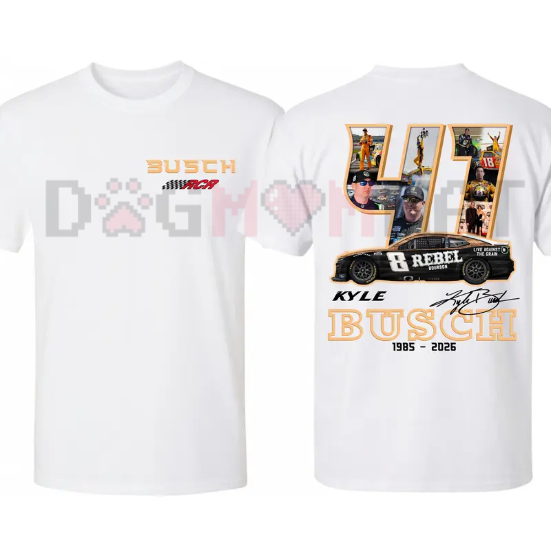 "Rowdy Forever" Stock Car Racing Tribute T-Shirt