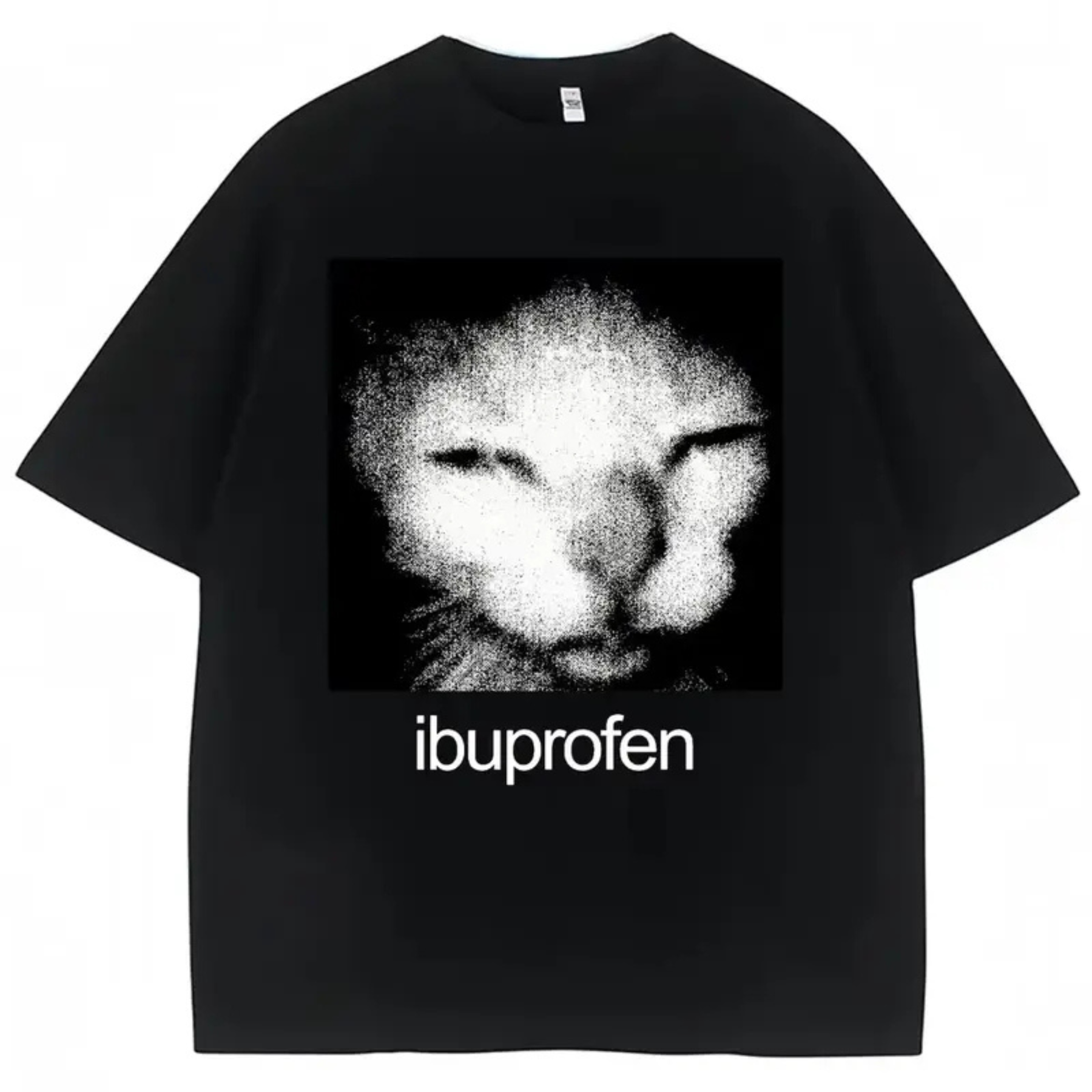Ibuprofen Cat Meme Vintage Graphic Tee