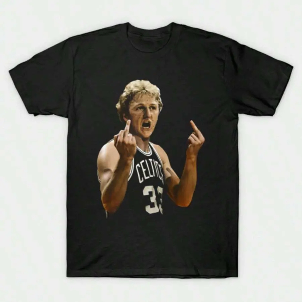 Larry Bird Retro 90s Graphic T-Shirt