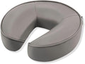 Universal-Size Ergonomic Crescent Memory Foam Face Cushion 632 for Massage Table Chair Headrest (Face Cushion Only) (Memory Foam, Gray)