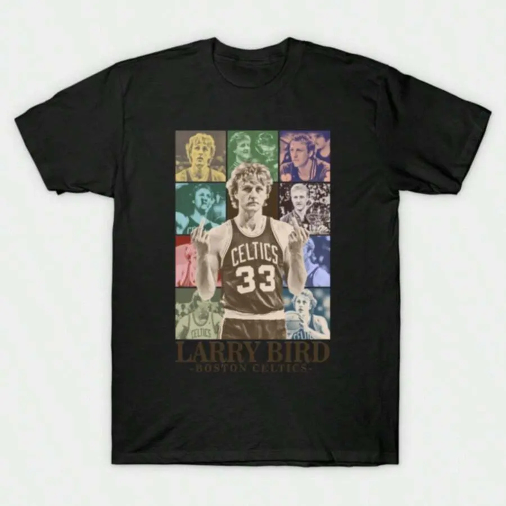 Larry Bird Retro 90s Graphic T-Shirt