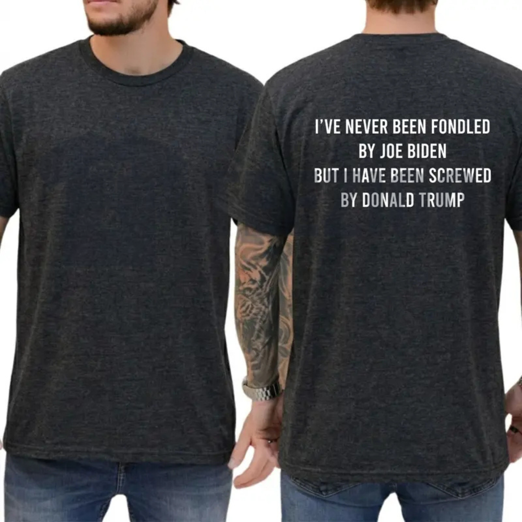 "Unfiltered Political View" Sarcastic T-Shirt