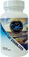 Simply Fat Stabilizer | Blocks Fats | Enhances Metabolism | Promotes Weight Loss | 60 Count, Herbal Proprietary Blend - Chromium, ChromeMate, Rice Bran Powder, Barley Grass, Citrus Pectin