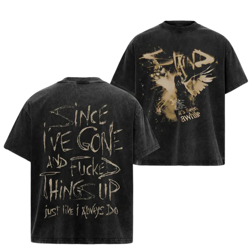 Retro Staind "Break The Cycle" T-Shirt – Vintage Rock Band Tee