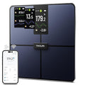 Smart Scale for Body Weight, 4.3" Color Display Digital Weight Scale, High Precision Wi-Fi Bathroom Scale with BMI, Body Fat, Muscle Mass, 20 Body Composition Scale Sync App, 400 lbs, Black