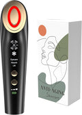Radio Frequency Skin Tightening Machine for Face - Facial Neck Anti-Aging Device Microcurrent Lifting Massager Wrinkle Reduction Firming, and Toning - Advanced Technology for Aging Issues