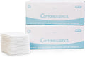 Premium Exfoliating Cotton Pads (60 Count) - 100% Cotton, Extra-Soft and Lint-Free, Durable Squares for Facial, Lip, and Eye Makeup Removal (White A)