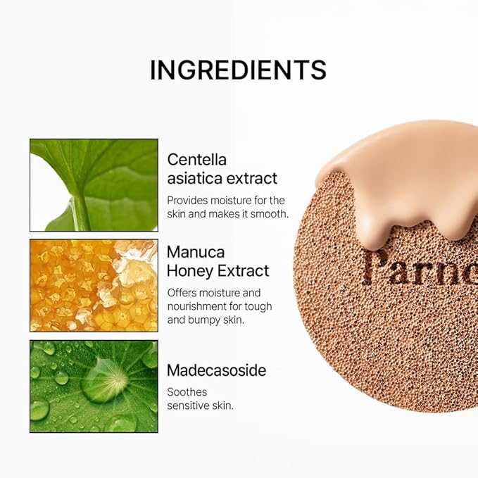 Parnell Cicamanu Serum Cushion Refill Set (#24 Sand Beige)