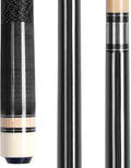 AKLOT Pool Cues,Set of 4 Pool 58" Cue Sticks Canadian Maple Wood Cue Stick for Professional Billiard Players 18 19 20 21 oz