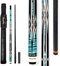 Carbon Fiber Pool Cue Stick 12.5mm Low Deflection Billiard Cue Stick Case Set with Little Extension