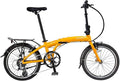 SOLOROCK 20" 8 Speed Aluminum Folding Bike - Wonder V Brakes, with Fenders & Alloy Rear Rack, Stainless Steel Spokes & Stainless Steel Fender Stays