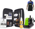 Demon Mechanic Ski and Snowboard Tuning Wax Kit with Universal Wax, Base Cleaner, Demon Slide Waxing Iron and Waxing Apron