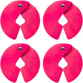 Micro Gainz Dumbbell Fractional 1.25lb Weight Plate, Ideal for Micro Loading, (Choose Color) 4 Piece Fractional Weight Plates, Designed for Dumbbell Training, Made In USA