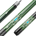 Billiard Cues Stick, 58" Pool Cues Canadian Maple Wood Leather Pattern Grip 18 19 20 21 oz Pool Cue Stick for Bar House Pool Table Sports