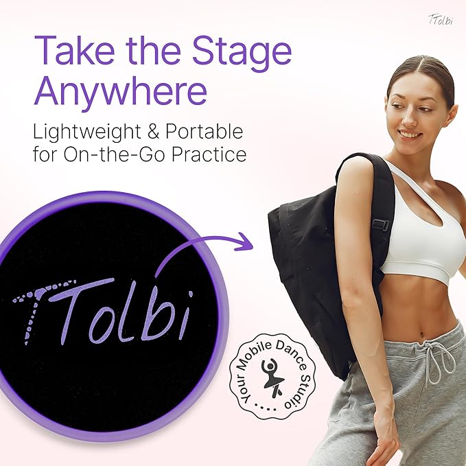 Premium Turning Boards for Dancers – Improve Pirouette Technique & Balance, Ideal Turn Board for Ballet, Dancing & Figure Ice Skating, Portable Spin Disc for Dance & Spinner Disk Training Equipment