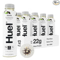 Huel Ready-to-Drink | Vanilla Meal Replacement Drink | High Protein Drink | Nutritionally Complete, Low Sugar, High Fiber, Plant Based, Vegan, Healthy | 20g Protein Per Bottle, 16.9 Fl Oz (12 Pack)