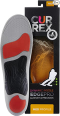 CURREX EdgePro Thermo Regulating Ski Boot Insoles for Snowboarding, Skiing, & Winter Sports ??Ski Boot Inserts with Shock Absorbing Cushioning ??for Men & Women ??Medium Arch, XS