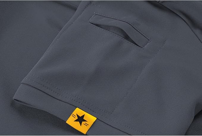 ZITY 4 Pack Mens Polo Shirt Short Sleeve Sports Golf Tennis T-Shirt Athletic Collared Tactical Shirts