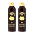 Sun Bum Original SPF 15 Sunscreen Body Spray | Broad Spectrum Moisturizing Sunblock with Vitamin E | Hawaii 104 Act Compliant (Octinoxate & Oxybenzone Free) | 2 Pack, 6 oz